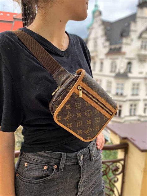 LOUIS VUITTON Monogram Bosphore Bum Bag 